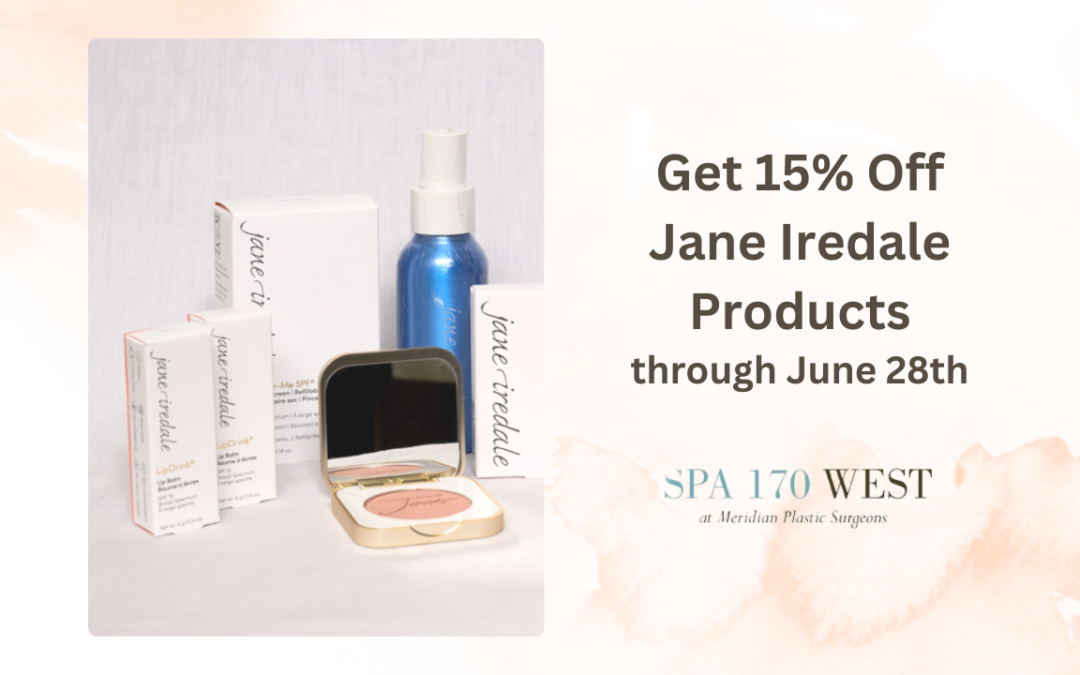Jane Iredale Spring Product Special Now at Spa 170 West!