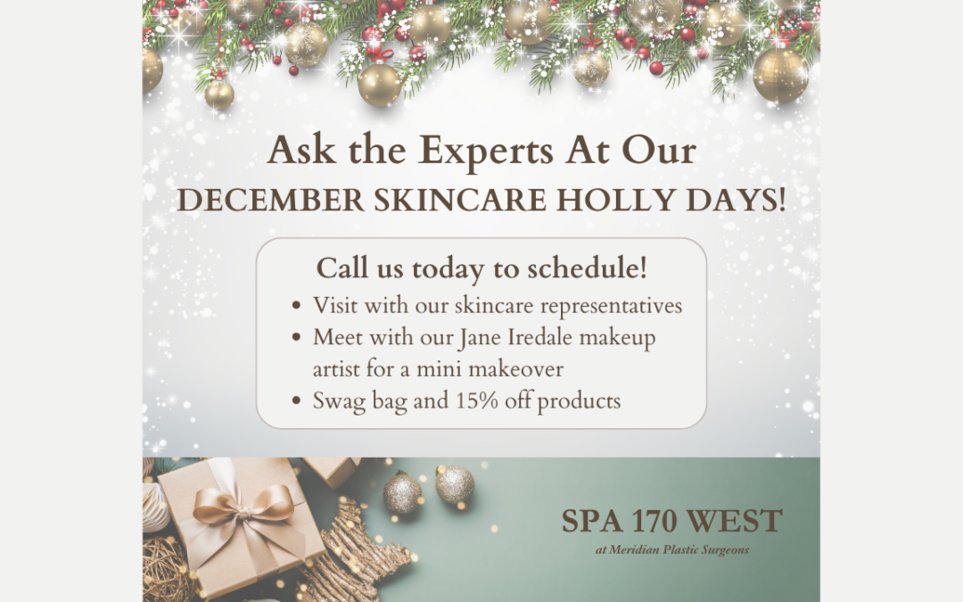 Ask Our Skincare Experts At the Spa 170 West Holly Days, and Let Them Guide You to Beautiful Skin!